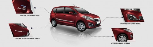 Maruti Suzuki Ertiga Limited Edition launched at Rs 7.85 lakh